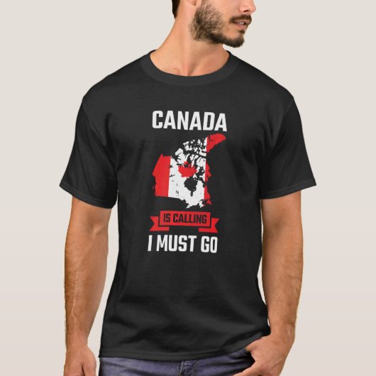 Canada belt me naar Canada T-shirt (Voorkant)