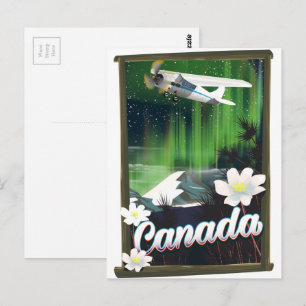 Canada berg reisposter briefkaart