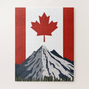 Canada Berg Reisposter Legpuzzel