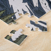 Canada Berg Reisposter Legpuzzel (Zijkant)