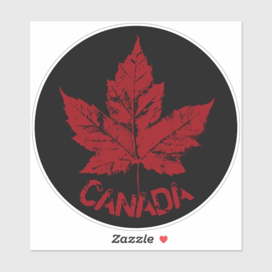 Canada besluit de Aangepaste  Stickers van Canada (Vel)