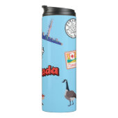 Canada bezienswaardigheden om kleurrijke Canadese  Thermosbeker (Geroteerd rechts)