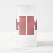 Canada Bier Mok Canada Flag Souvenir Glasses (Center)