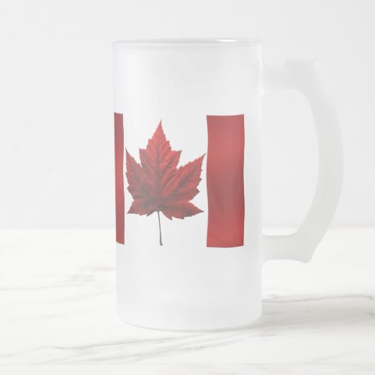 Canada Bier Mok Canada Flag Souvenir Glasses (Rechts)