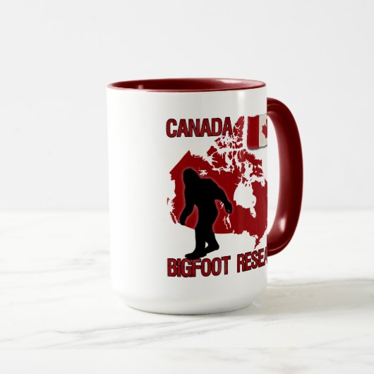 Canada Bigfoot Research Mok (Voorkant rechts)