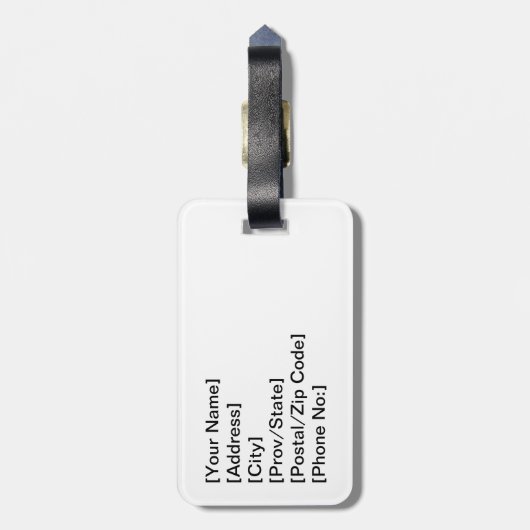 CANADA, BinnenHaven, Victoria, BC Bagagelabel (Achterkant verticaal)