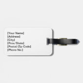 CANADA, BinnenHaven, Victoria, BC Bagagelabel (Achterkant horizontaal)