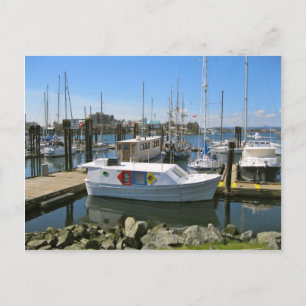 CANADA, BinnenHaven, Victoria, BC Briefkaart