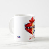 Canada blad van legendes koffiemok (Voorkant links)