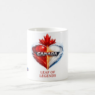 Canada blad van legendes koffiemok