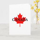 CANADA Blank Note Kaart (Gele Bloem)