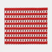 Canada Blanket Canada Flag Souvenir Fleece Blanket Deken (Voorkant (Horizontaal))