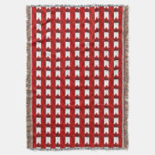 Canada Blanket Canada Flag Souvenir Throw Deken (Voorkant Verticaal)