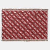 Canada Blanket Canada Flag Souvenir Throw Deken (Voorkant)