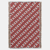 Canada Blanket Canada Flag Souvenir Throw Deken (Voorkant Verticaal)
