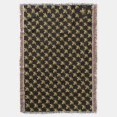 Canada Blanket Canada Gold Canada Medal Throw Deken (Voorkant Verticaal)