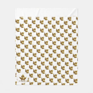 Canada Blanket Canada Maple Leaf Souvenir Blanket Fleece Deken