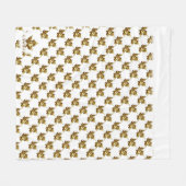 Canada Blanket Canada Maple Leaf Souvenir Blanket Fleece Deken (Voorkant (Horizontaal))