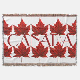 Canada Blanket Canada Maple Leaf Souvenir Throw Deken