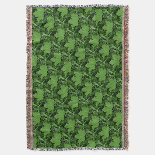 Canada Blanket Canada Maple Leaf Souvenir Throw Deken (Voorkant Verticaal)