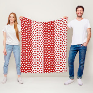Canada Blanket Canada Souvenir Fleece Blanket