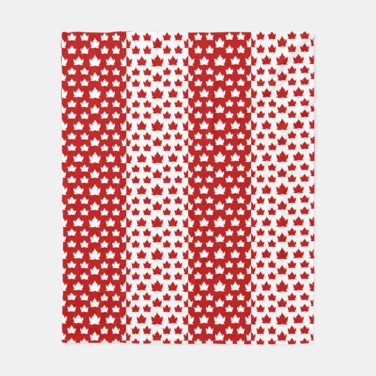 Canada Blanket Canada Souvenir Fleece Blanket (Voorkant)
