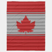 Canada Blanket Canada Souvenir Fleece Blanket Deken (Voorkant)