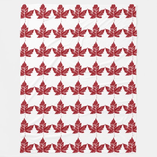 Canada Blanket Cool Canada Souvenir Fleece Blanket (Voorkant)