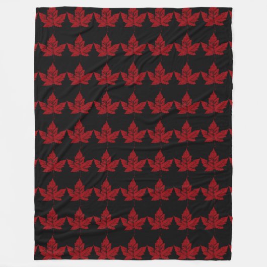 Canada Blanket Cool Canada Souvenir Fleece Blanket Deken (Voorkant)