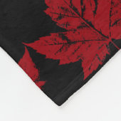Canada Blanket Cool Canada Souvenir Fleece Blanket Deken (Hoek)