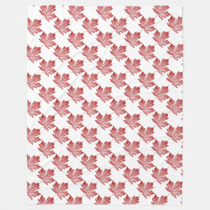 Canada Blanket Cool Canada Souvenir Fleece Blanket Deken