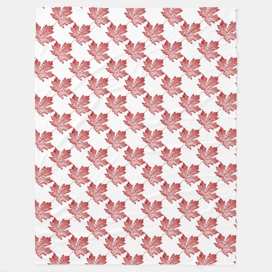 Canada Blanket Cool Canada Souvenir Fleece Blanket Deken (Voorkant)