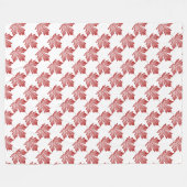 Canada Blanket Cool Canada Souvenir Fleece Blanket Deken (Voorkant (Horizontaal))