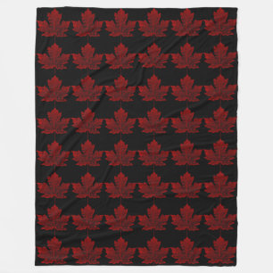 Canada Blanket Cool Canada Souvenir Fleece Blanket Deken