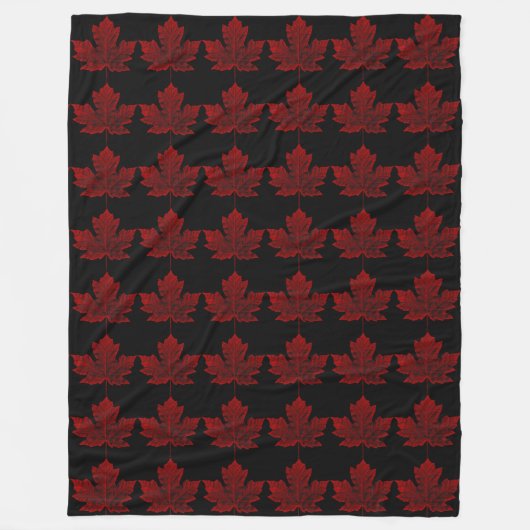 Canada Blanket Cool Canada Souvenir Fleece Blanket Deken (Voorkant)