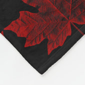 Canada Blanket Cool Canada Souvenir Fleece Blanket Deken (Hoek)