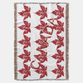 Canada Blanket Cool Canada Souvenir Throw Blanket Deken (Voorkant Verticaal)