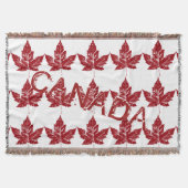 Canada Blanket Cool Canada Souvenir Throw Blanket Deken (Voorkant)