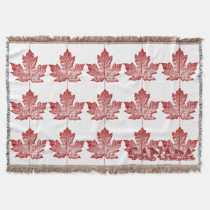 Canada Blanket Cool Canada Souvenir Throw Blanket Deken