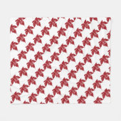 Canada Blanket Retro Canada Souvenir Blanket Fleece Deken (Voorkant (Horizontaal))