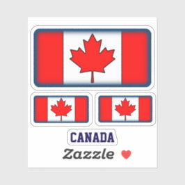 CANADA BLUE STICKER