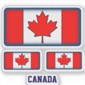 CANADA BLUE STICKER (Voorkant)