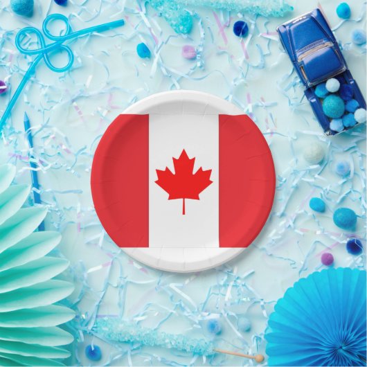 Canada Bord vlaggenpapier (Feest)