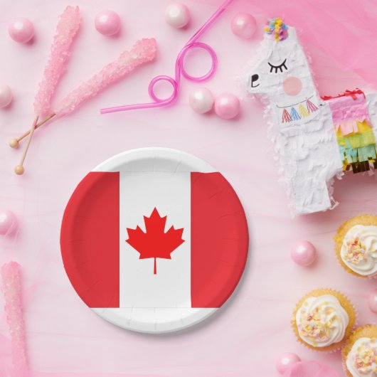 Canada Bord vlaggenpapier (Feest)