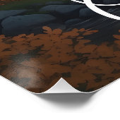 Canada Bos Eland Reisposter Perfect Poster (Hoek)