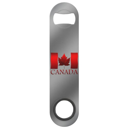 Canada Bottle Open Canada Flag Souvenirs Speed Flessenopener (Voorkant)