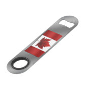 Canada Bottle Open Canada Flag Souvenirs Speed Flessenopener (Voorkant Gekanteld)