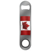 Canada Bottle Open Canada Flag Souvenirs Speed Flessenopener (Voorkant)