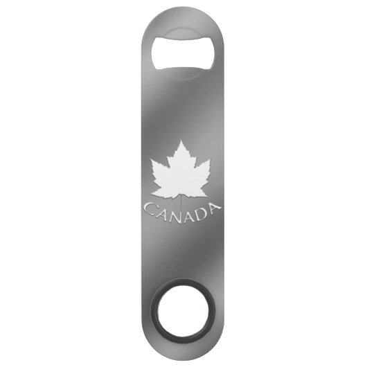 Canada Bottle Open Canada Maple Leaf Souvenirs Speed Flessenopener (Voorkant)