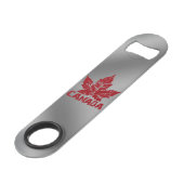 Canada Bottle Open Cool Canada Souvenirs Speed Flessenopener (Voorkant Gekanteld)